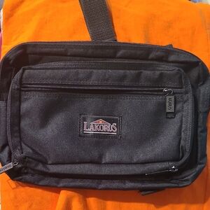 Lakorus Black Men's Messenger Bag